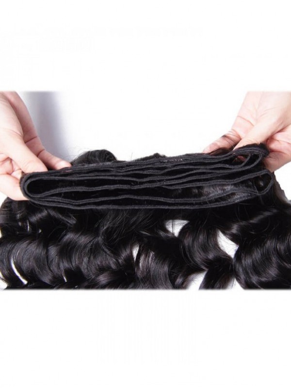 3 Pz/Pacco Capelli Vergini Brasiliani Onda Naturale Estensioni Dei Capelli Umani