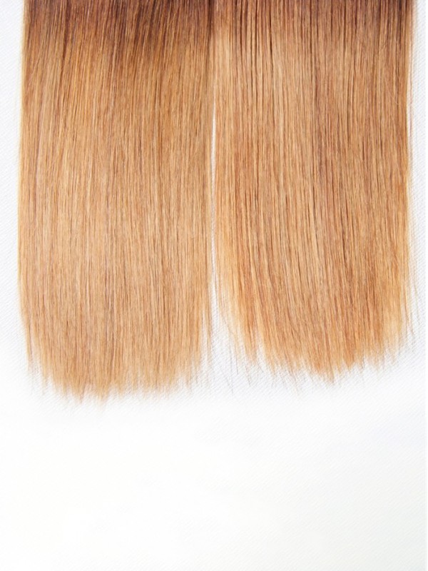 3 Pz/Lotto Tre Toni Ombre Capelli Vergini Lisci