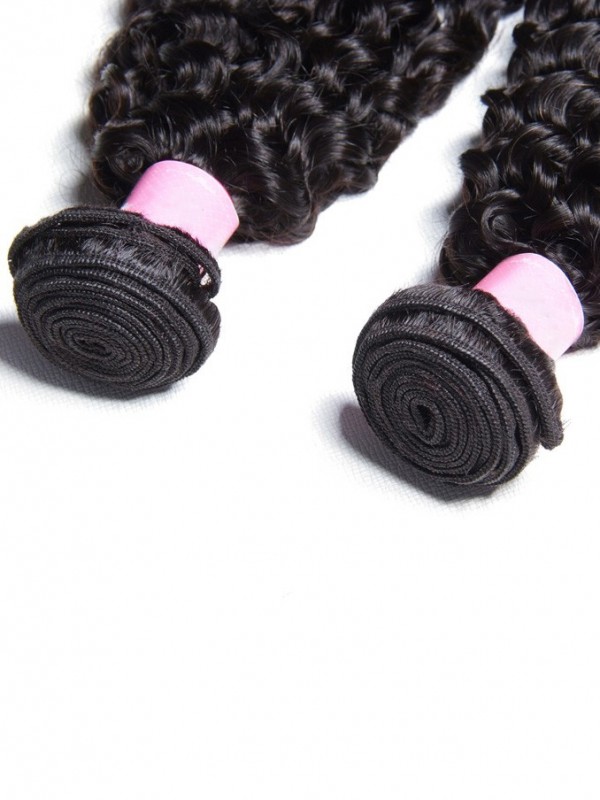 Capelli Vergini Ricci Peruviani Di Jerry Tesse 4 Pezzi/Pacco