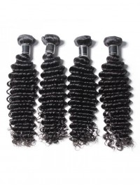 4 Pz/Pacco 10A Capelli Vergini Remy 100% Fasci Di Onda Profonda Umana