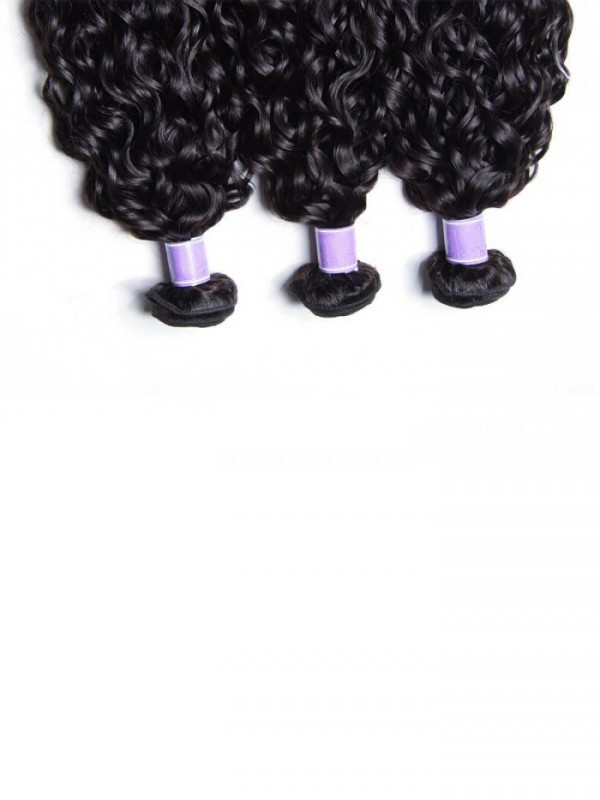 Indian Water Wave 100% Capelli Umani Vergini 3 Pacchi