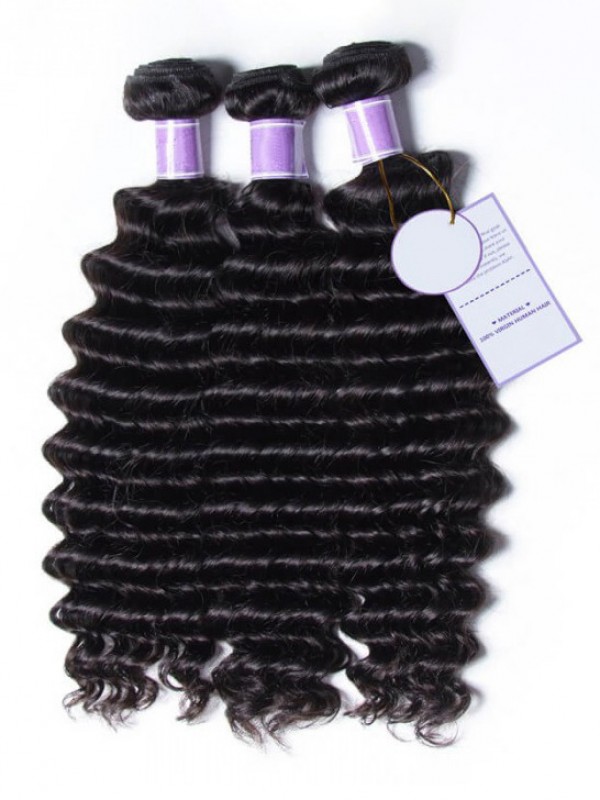 Estensione Dei Capelli Dell'Onda Profonda Della Malesia 3Pcs/Pack
