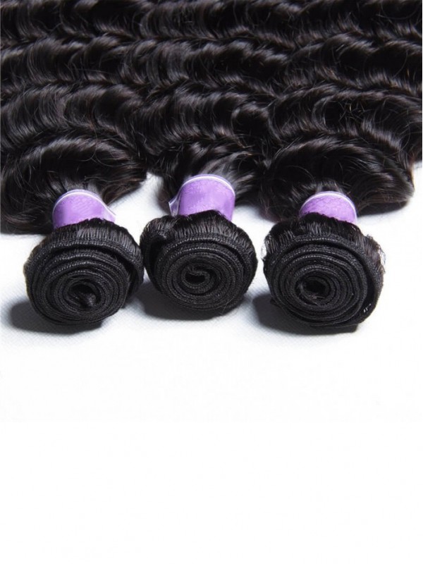 Estensione Dei Capelli Dell'Onda Profonda Della Malesia 3Pcs/Pack
