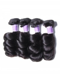 Fasci Di Capelli Vergini Peruviani Con Onde Sciolte 4