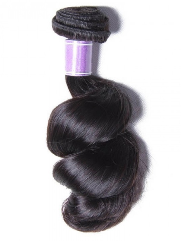 Fasci Di Capelli Vergini Peruviani Con Onde Sciolte 4