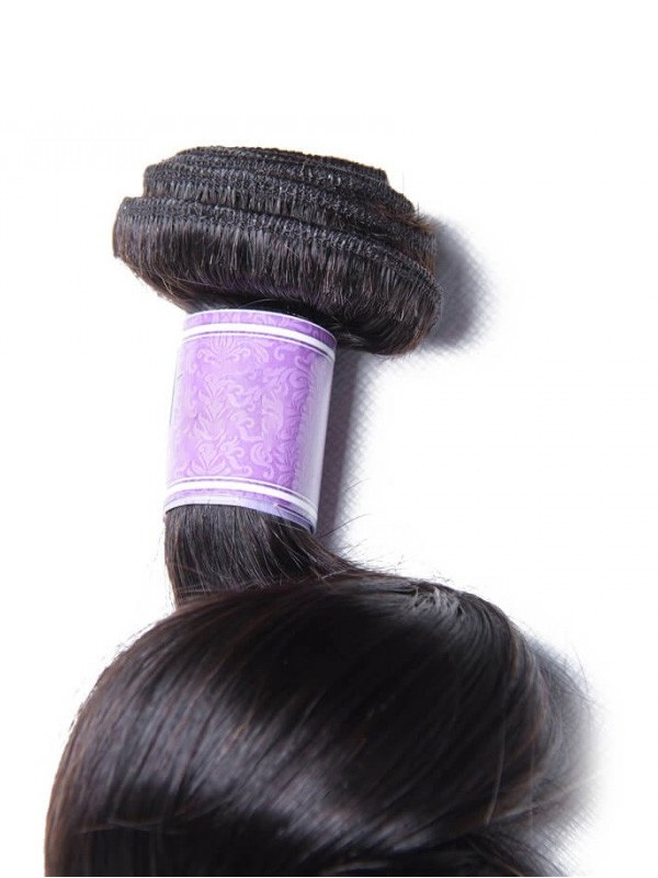 Fasci Di Capelli Vergini Peruviani Con Onde Sciolte 4