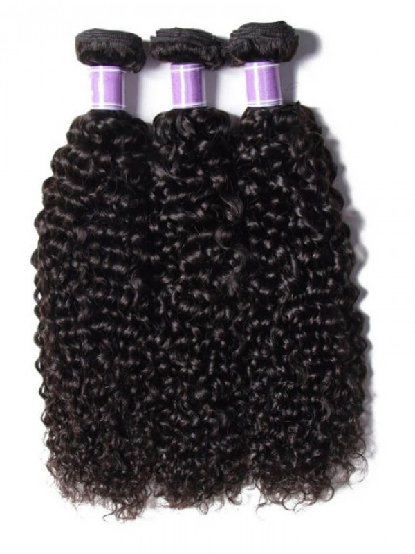 3 Pacchi Di Estensione Dei Capelli Umani Malesi Jerry Curly