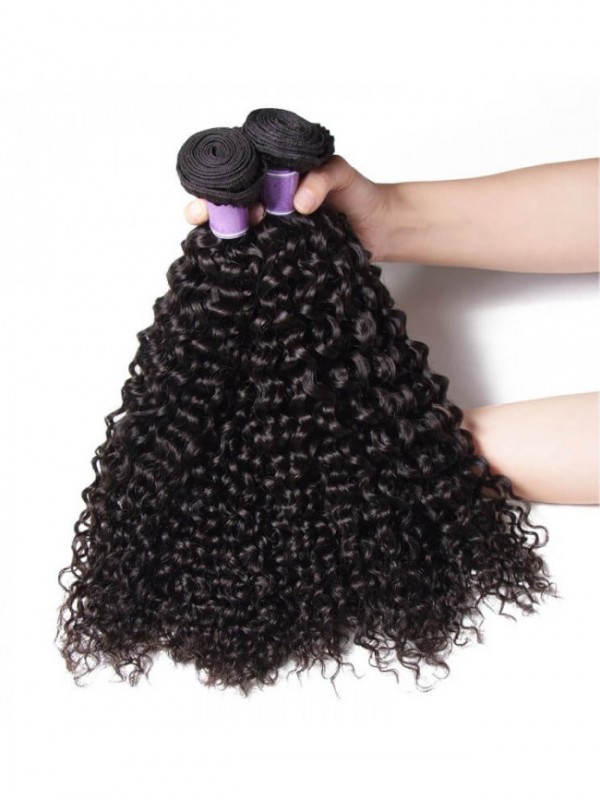 3 Pacchi Di Estensione Dei Capelli Umani Malesi Jerry Curly