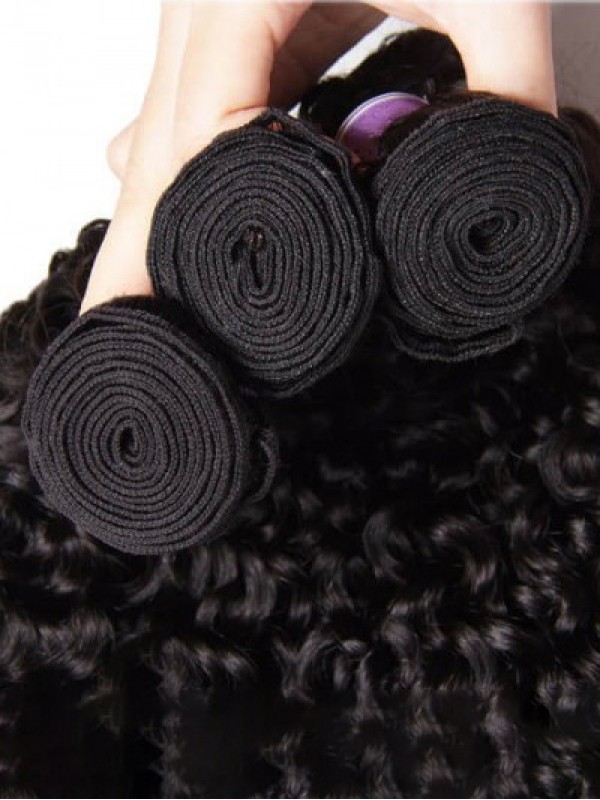 3 Pacchi Di Estensione Dei Capelli Umani Malesi Jerry Curly