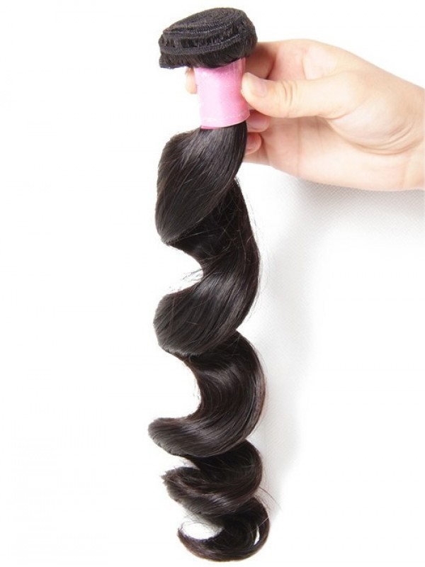 Trama Vergine Peruviana Dei Capelli Dell'Onda Sciolta 4 Pezzi/Pacco