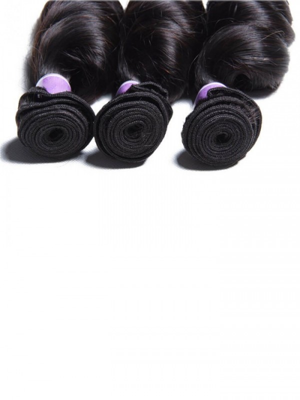 3 Pacchi Di Prodotti Per Capelli Onda Sciolta Peruviana
