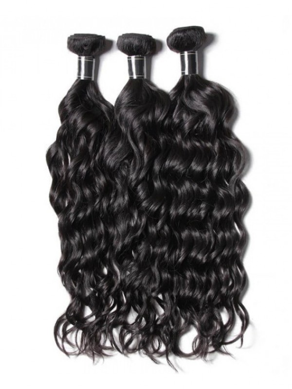 3 Pacchi Di Capelli Naturali Dell'Onda Dei Capelli Umani Vergini Di Remy