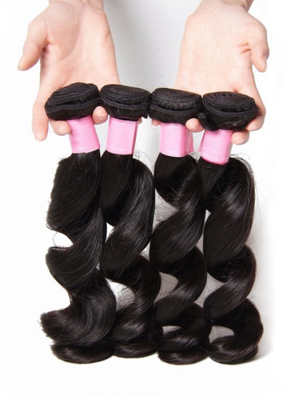 Capelli Vergini Brasiliani Loose Wave 4 Pacchi