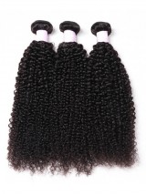 100% Capelli Umani Vergini Ricci Crespi 3 Pacchi