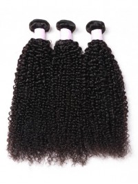 100% Capelli Umani Vergini Ricci Crespi 3 Pacchi
