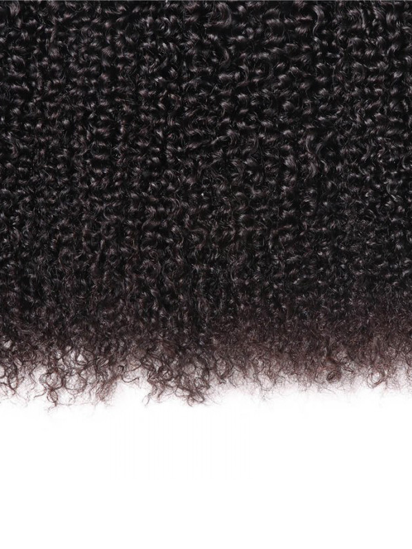 100% Capelli Umani Vergini Ricci Crespi 3 Pacchi