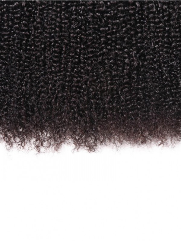 4 Pacchi Di Capelli Vergini Ricci Crespi Non Trattati
