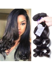 Estensione Dei Capelli Dell'Onda Sciolta Malese 3 Pezzi / Pacco