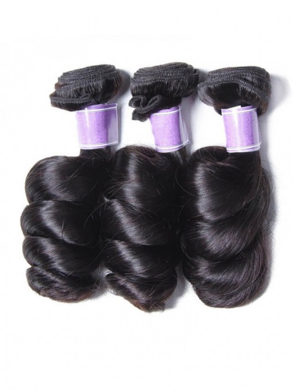 Estensione Dei Capelli Dell'Onda Sciolta Malese 3 Pezzi / Pacco