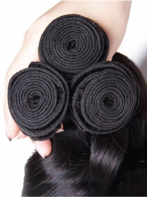 Estensione Dei Capelli Dell'Onda Sciolta Malese 3 Pezzi / Pacco