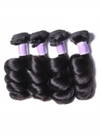4 Pz/Pacco Capelli Brasiliani Dell'Onda Sciolta Capelli Vergini