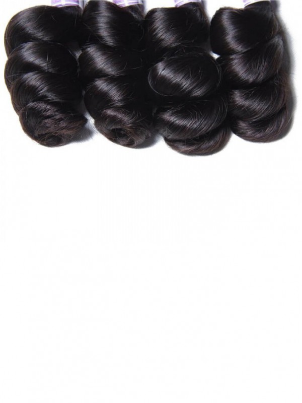 4 Pz/Pacco Capelli Brasiliani Dell'Onda Sciolta Capelli Vergini