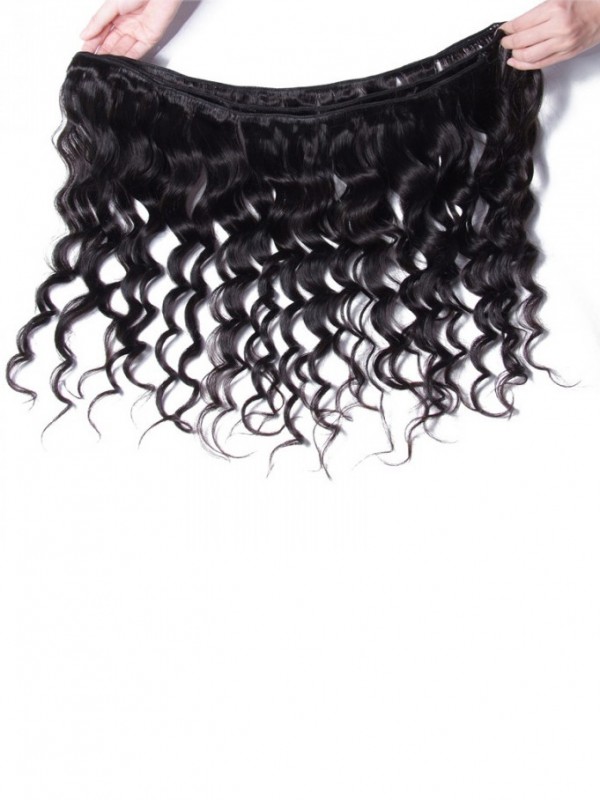 Estensioni A Buon Mercato Dei Capelli Umani Dell'Onda Naturale Malese 4Pcs/Lot