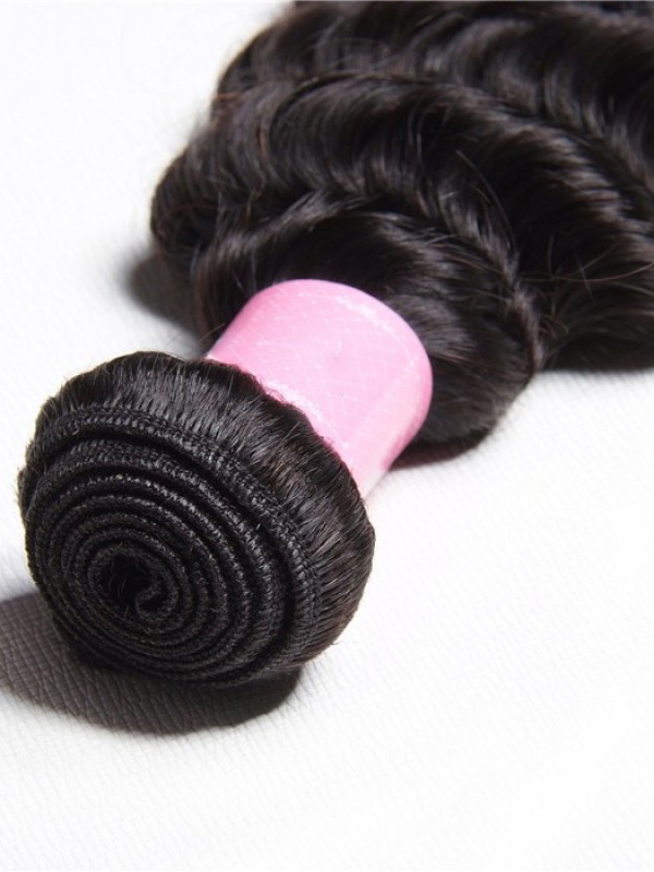 3 Pacchi Di Capelli Vergini Umani Dell'Onda Profonda Indiana