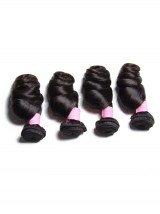4 Pacchi Di Capelli Vergini Con Onde Sciolte Malesi