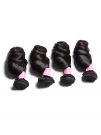4 Pacchi Di Capelli Vergini Con Onde Sciolte Malesi