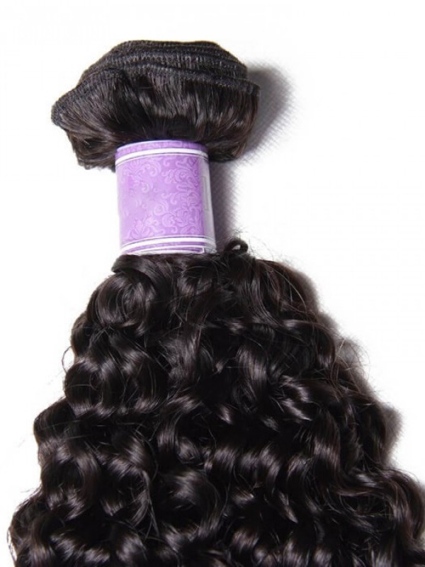 Buona Qualità 3 Pacchi Capelli Umani Vergini Capelli Ricci Jerry Economici