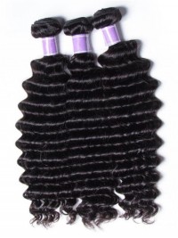 3 Pacchi Di Capelli Umani Indiani Ad Onda Profonda