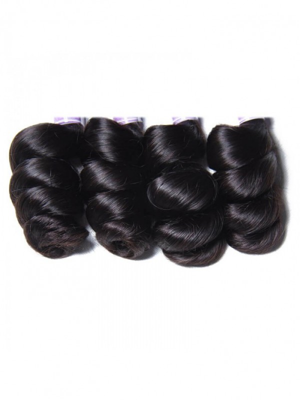 4 Pz/Pacco Indiano Onda Allentata Estensioni Dei Capelli Umani
