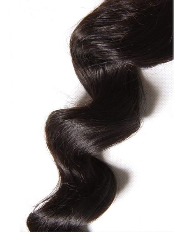 3 Pz/Pacco Capelli Vergini Peruviani Sciolti Onda