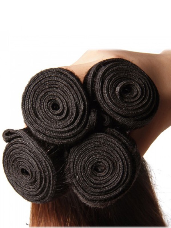 4 Pz/Lotto Tre Toni Ombre Brasiliano Capelli Vergini Lisci