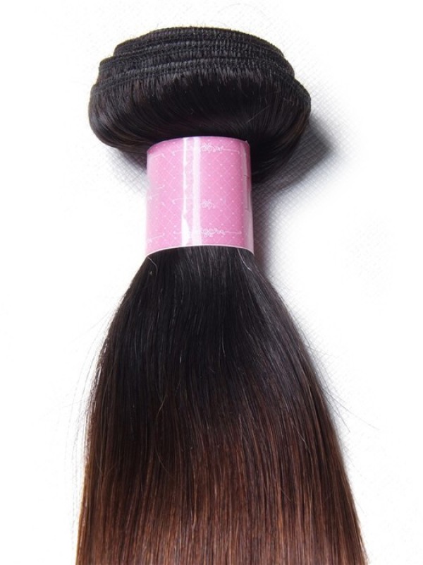 4 Pz/Lotto Tre Toni Ombre Brasiliano Capelli Vergini Lisci