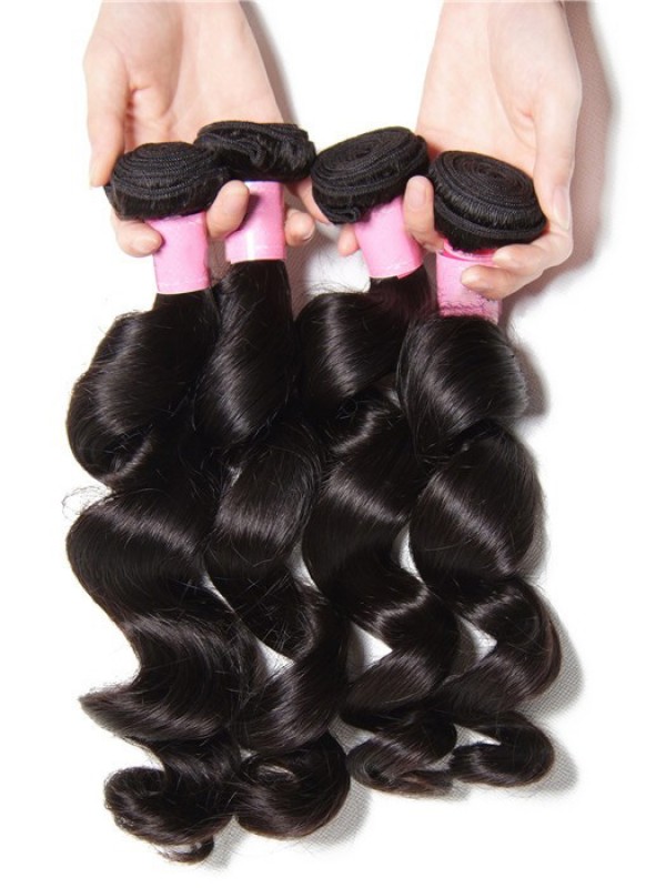 Pz/Pacco Capelli Vergini Indiani Sciolti Onda