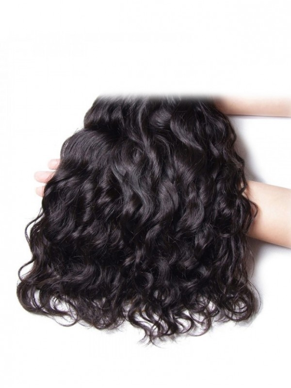 Capelli Vergini Indiani Onda Naturale 3 Pacchi Di Capelli Umani