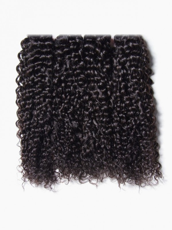 4 Pz/Pacco Indiano Umano Virgin Jerry Capelli Ricci Tesse
