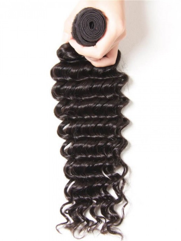 Capelli Vergini Umani Dell'Onda Profonda Indiana 4 Pacchi