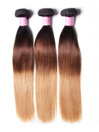 3 Pacchi Di Capelli Vergini Umani Lisci Ombre Brasiliani