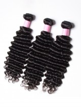 Buona Qualità 3 Pacchi Capelli Vergini Umani Economici Capelli Ondulati