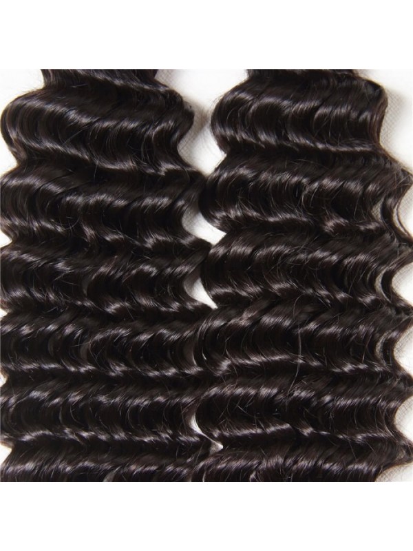 Buona Qualità 3 Pacchi Capelli Vergini Umani Economici Capelli Ondulati