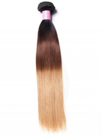 Capelli Vergini Ombre Estensioni Dei Capelli 1B/4/27 Tessuto Dritto Dei Capelli Umani