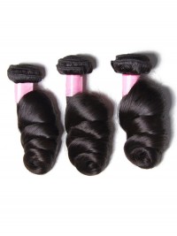 3 Pacchi Di Estensioni Dei Capelli Umani Con Onde Sciolte Indiane