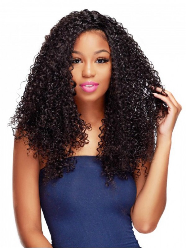 Capelli Umani Vergini 3Pcs/Pack Capelli Ricci Vergini Dell'Onda Del Jerry