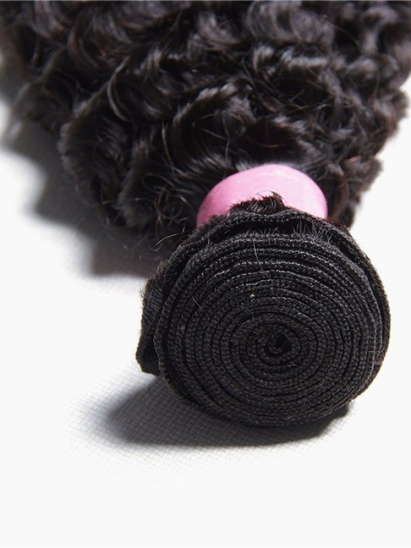 Capelli Umani Vergini 3Pcs/Pack Capelli Ricci Vergini Dell'Onda Del Jerry