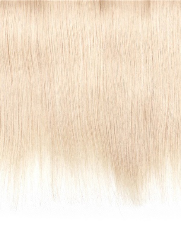 4 Pezzi 613 Fasci Di Tessuto Per Capelli Biondi 16-24 Pollici Capelli Umani Vergini Dritti