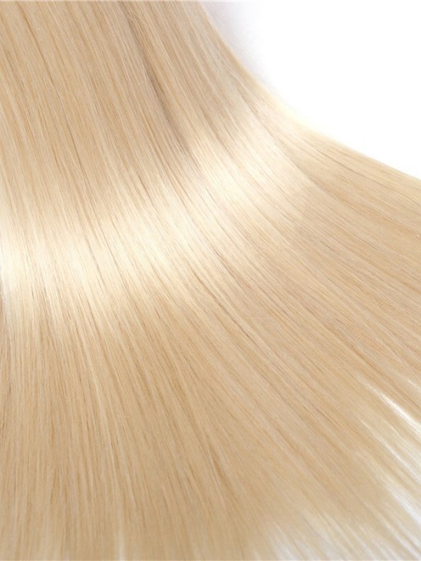 3 Bundles T1B/613 Colore Ombre Capelli 100% Capelli Umani Vergini