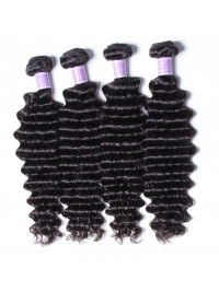 Capelli Vergini Indiani Non Trasformati A Onda Profonda 4 Pezzi/Confezione